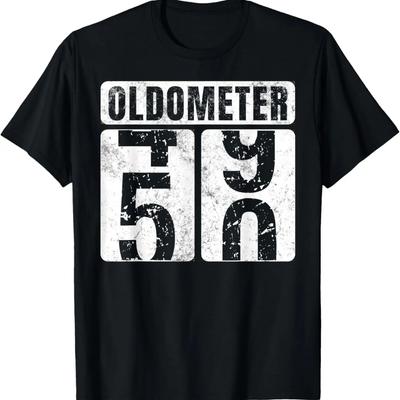 Футболка Oldometer 50 Винтажная Смешная Идея Подарка на 50-летие
