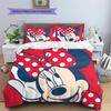 This Classic, Sweet Minnie Mouse-themed Print Bedding Set Is A Warm and Cozy Choice for Decorating A Child's Bedroom. Loves It!