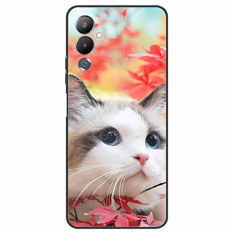 Чехол для Tecno Pova 4 LG7n Милый Модный ТПУ Силиконовый Чехол для Tecno Pova 4 Чехлы для Телефона Pova4 Ударопрочный Мягкий Чехол Funda Милый
