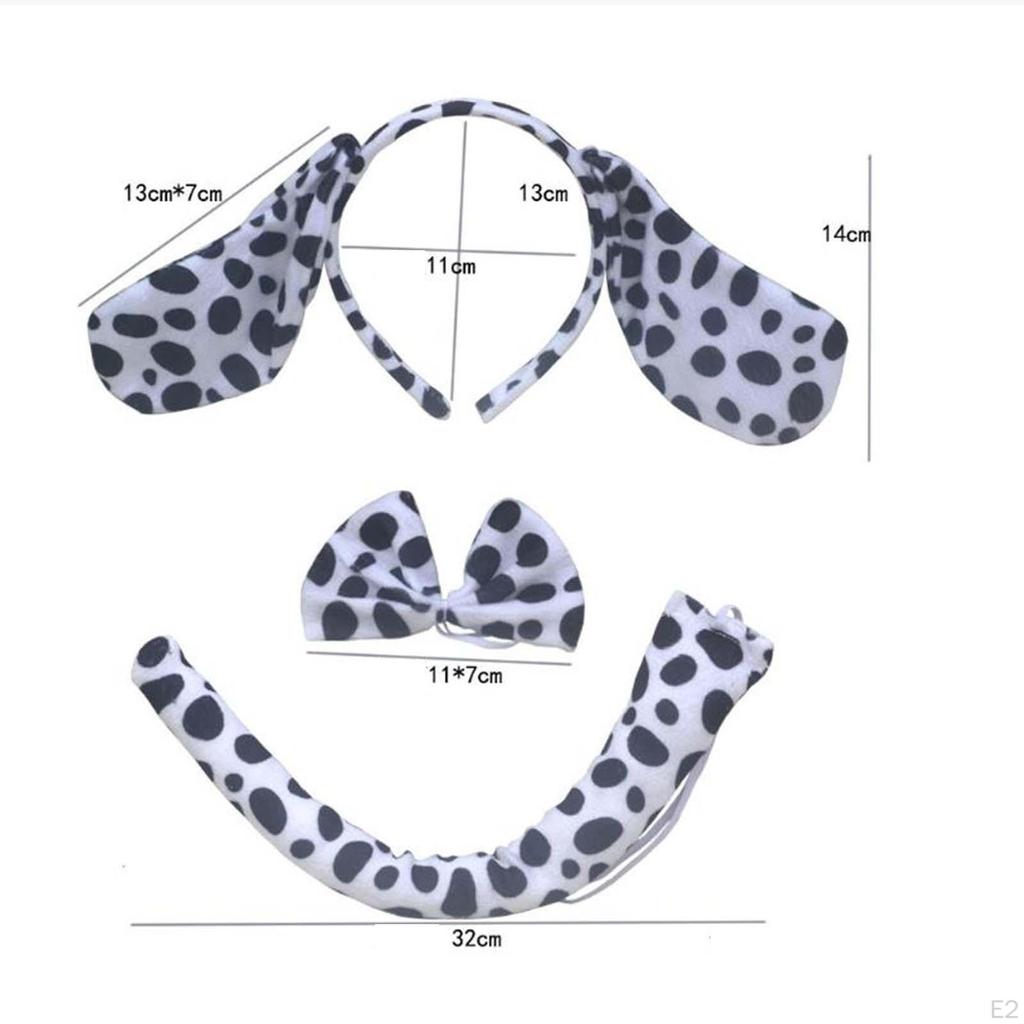 Уши и хвост щенка, головной убор, реквизит для косплея, обруч для волос, плюшевая заколка для