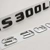3D ABS Car Letters Logo S300L S320L Badge Sticker Emblem Decals For Mercedes Benz S Class S300L S320L V221 V222 Tail Accessories BX5