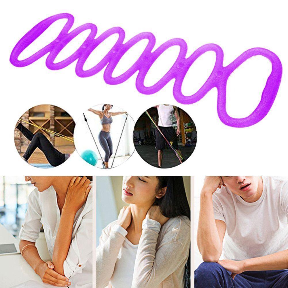 70cm 7 Ring Stretch Resistance Band 7 Ring Home Gym Resistance Bands Home Gym Fitness