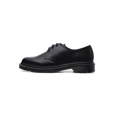 Доктор. Черные оксфорды унисекс Martens 1461 Mono Smooth Leather 14345001
