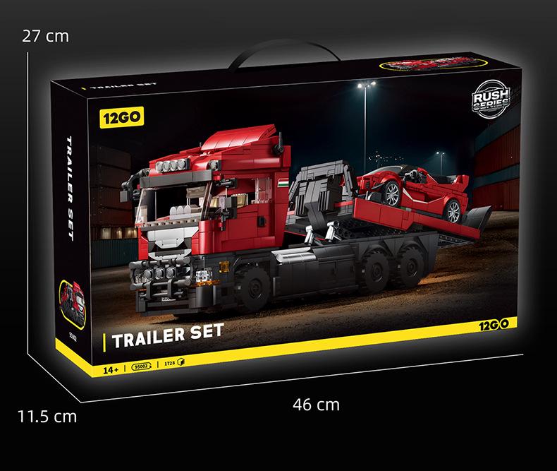 Детский конструктор-игрушка «Голова тягача Scania» для самостоятельной сборки