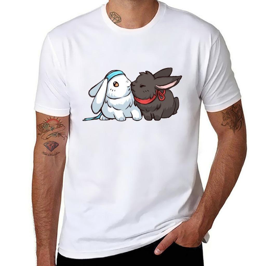 Gifts Idea Mdzs Cute Bunny Gift For Birthday Tshirt Work Casual Loose Fit Tshirt