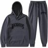 European and American trendy brand Backwoods sweater letter print hoodie fashion sweater men's and women's casual sports pullover