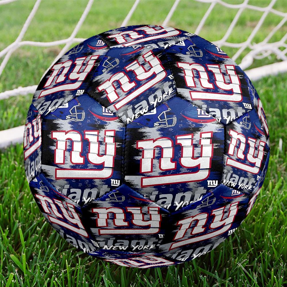 New York Giants Helmet Size 5 Soccer Balls, High-Quality, Anti-Slip, Protective Football, a Unique Gift Suitable for Birthdays, Christmas
