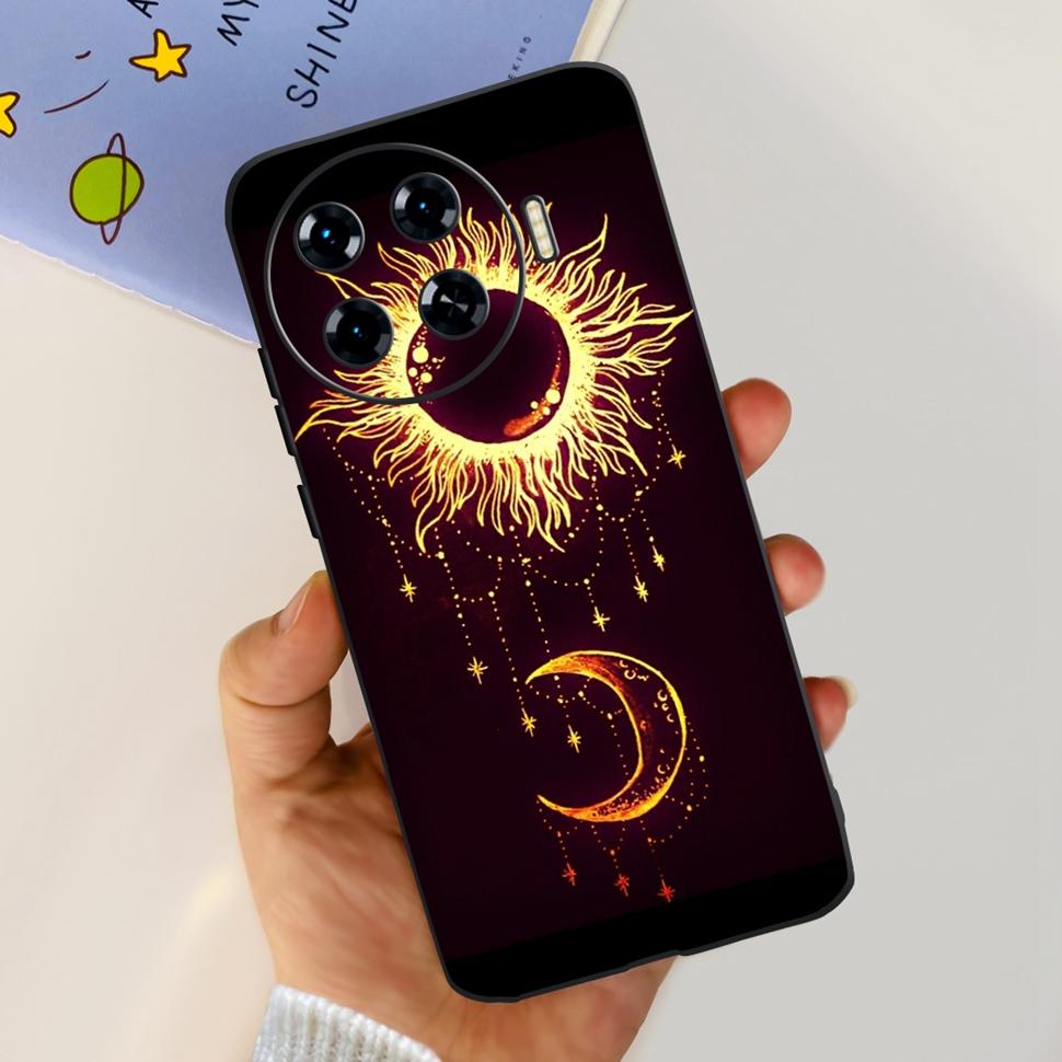 For Tecno Spark 20 Pro Plus Casing Cute Painted Cover KJ7 Soft Silicone TPU Phone Case For Spark20 Spark 20 Pro+ Bumper 6.78"