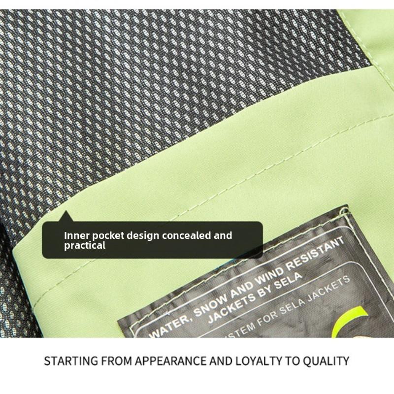 Cozy Up Mens Windproof Jacket Waterproof Lightweight Mountain Sport Jacket for Men Hooded Windbreaker Raincoat