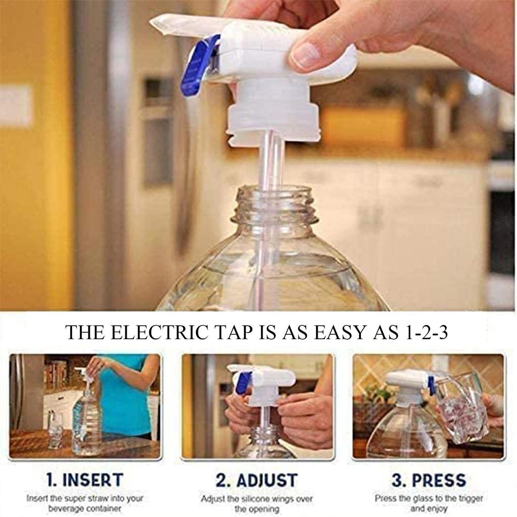 2 Packs Automatic Drink Dispenser Milk Dispenser for Fridge Gallon Hands Free Can Milk and Beer From Overflowing