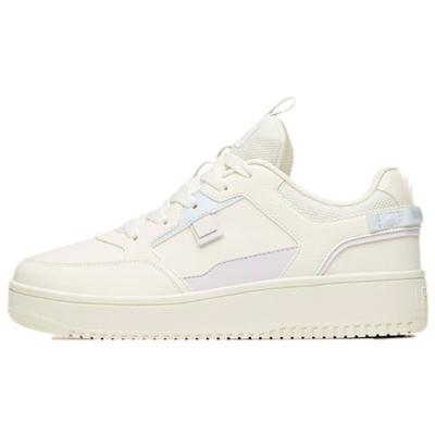 Кроссовки Lifestyle Series с нескользящей износостойкой подошвой для скейтбординга женские белые фиолетовые 922358066-22