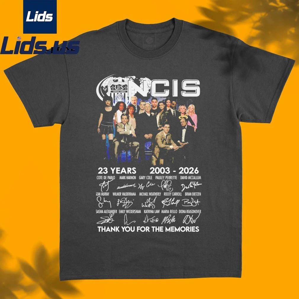 NCIS 23 Years 2003-2026 Thank You For The Memories Shirt