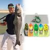 5 шт. Мягкие рыболовные приманки-лягушки с двойными крючками Topwater Ray Frog приманка Искусственная приманка-лягушка для морской и пресной воды