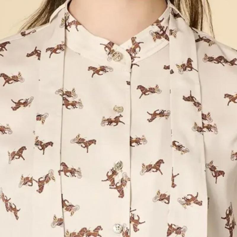 BCBG Блузка с классическим принтом B4f8b440