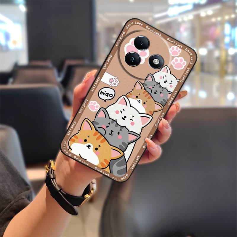 Чехол для телефона Itel S24/S667LN с защитой от пыли и грязи, мягкий, полностью закрывающий, прочный, ударопрочный, с рисунком граффити, милый