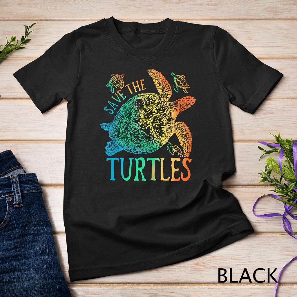 Tie Dye Sea Turtle Save The Turtles Women Men Graphic T Shirts Summer Fashion Casual Cotton T Shirts Streetwear Tops Tee