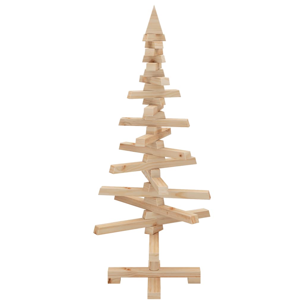 Wooden Christmas Tree Solid Pine Wood