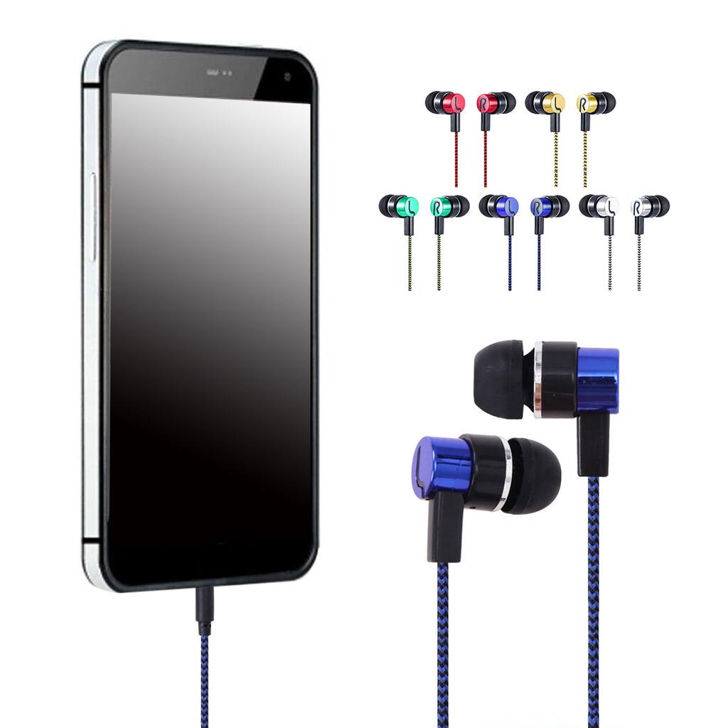 Running Headphones Stereo Earphones Sport 3.5mm In Ear Stereo Headphones Earphone For Smartphone