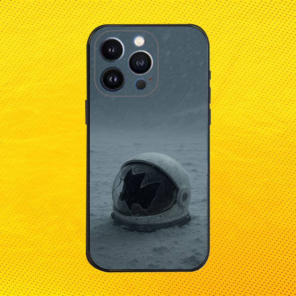 Interstellar Phone Case For iPhone 16e,16,15,14,13,12,11,Pro,X,XS,Max,XR,Plus,Mini Soft Black Cover