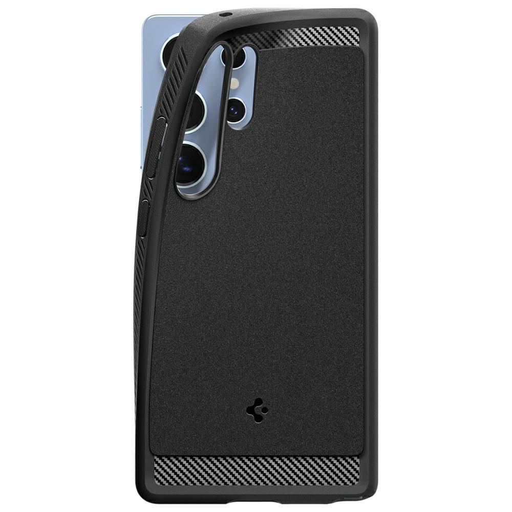 Etui do Samsung Galaxy S25 Ultra Spigen Rugged Armor MagSafe Czarne