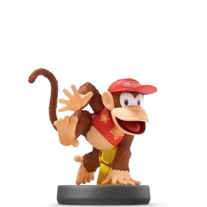 Figurine amiibo - diddy kong n°14 • collection super smash bros.