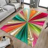 1 шт. абстрактный цветной очень большой нескользящий ковер для пола, офис, семья, студия, ковер для большой площади, ковер для помещений, яркий акцентный элемент