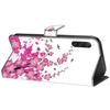 For Sony Xperia 10 V Wallet Phone Case Pattern Printing PU Leather Flip Cover - Flower Vine