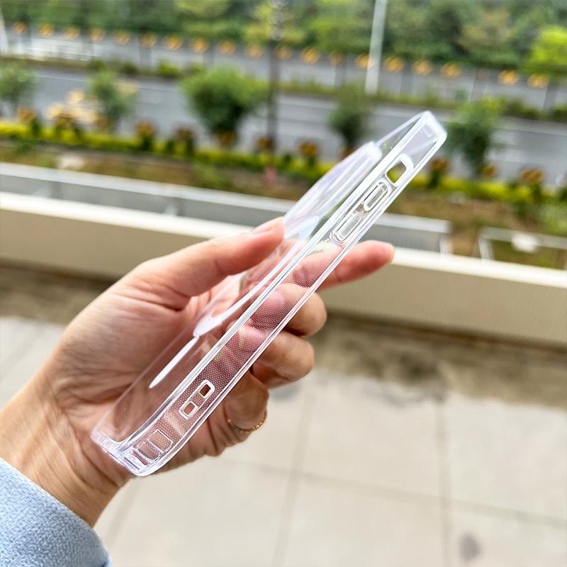 Чехол-книжка iPhone 14/15 «Два в одном» с защитой от падений, совместимая с Apple 16Pro, акриловый защитный чехол MagSafe