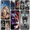 Animaux Lion Phone Case For Huawei P30 Lite P50 P Smart Z P20 Pro P40 Pro Plus P10 Lite P40Lite E 2020 2021 Cover