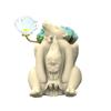 Bear and Girls Pen Holder Silicone Molds Table Ornament Mould Plaster Making Tool Succulent Planter Mold Easy To Clean