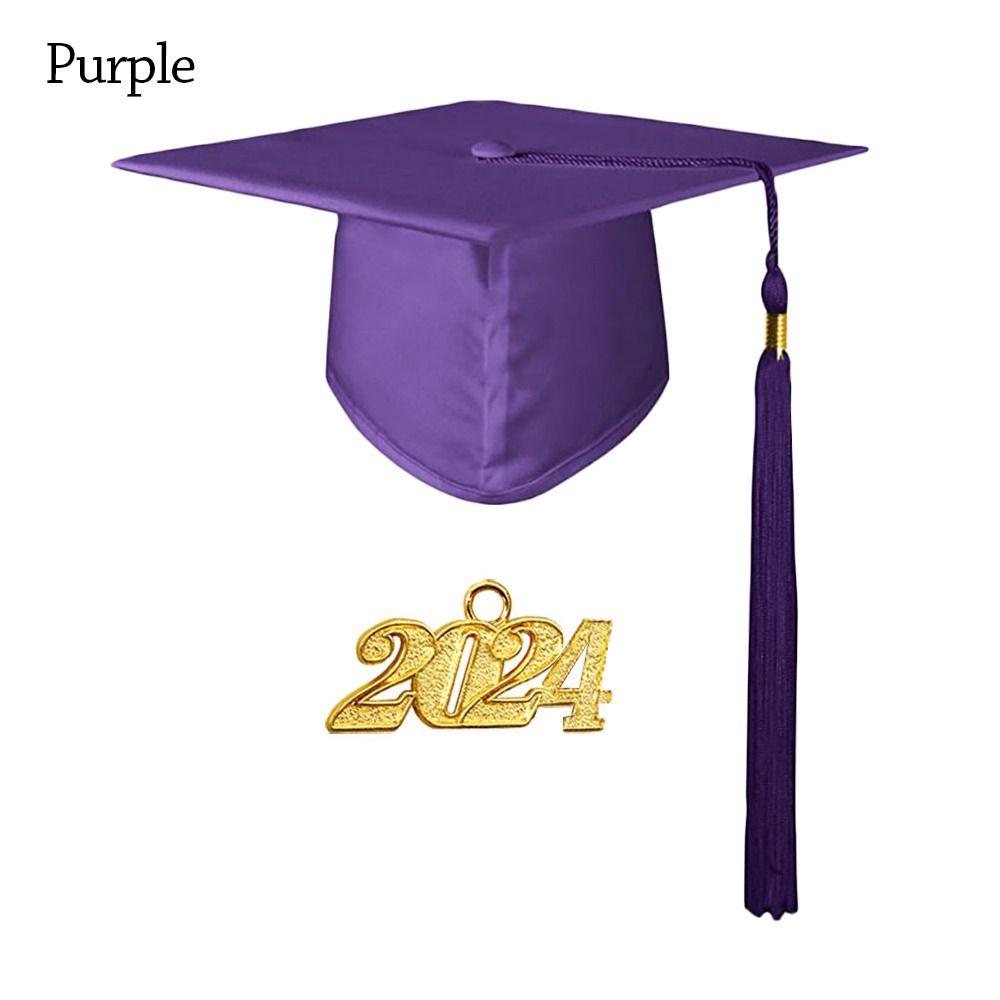 Церемония вручения диплома Выпускная шляпа Поздравления для выпускных вечеринок Унисекс Кепка из миномета