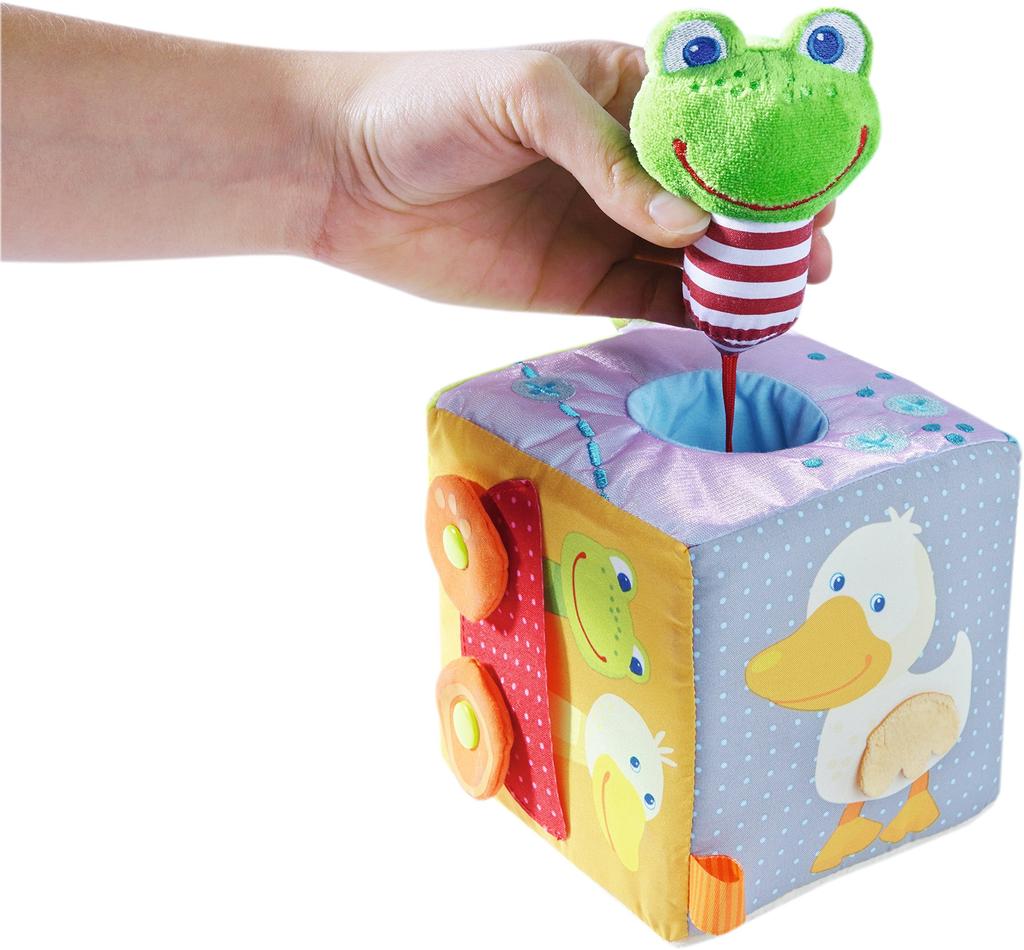 Haba 301859 Волшебный лягушонок Игровой куб