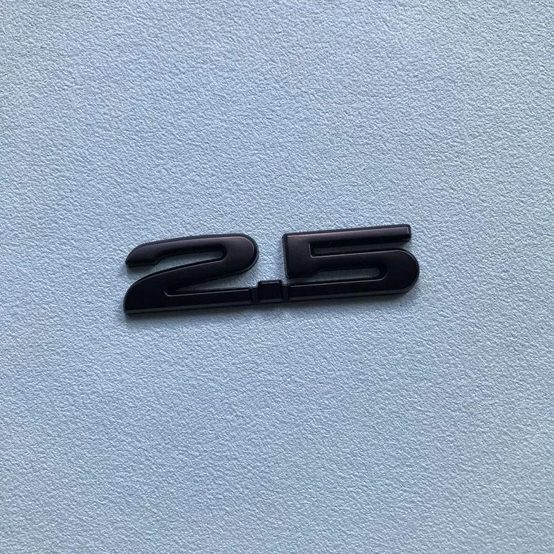 3D Metal 2.0 2.5 AWD Logo Letters Car Trunk Emblem Badge Decal 2.5 AWD Sticker Accessories