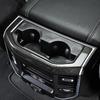 For 2019-2022 Dodge RAM 3500 Carbon Fiber Rear Cup Holder Panel Trim Cover Decor