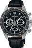 SEIKO Second Chronograph Quartz Watch SBTR021 Black Leather [Seiko] 1/5 Мужские []