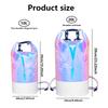 Outdoor PVC Waterproof Dry Bag 10L 20L Diving Foldable Storage Bags Men Women Beach Swimming Drifting Rafting Ocean Bags