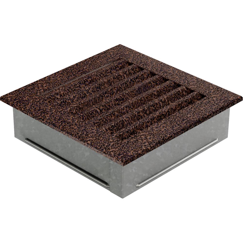 Крышка вентиляционная FRESH 17х17 медь