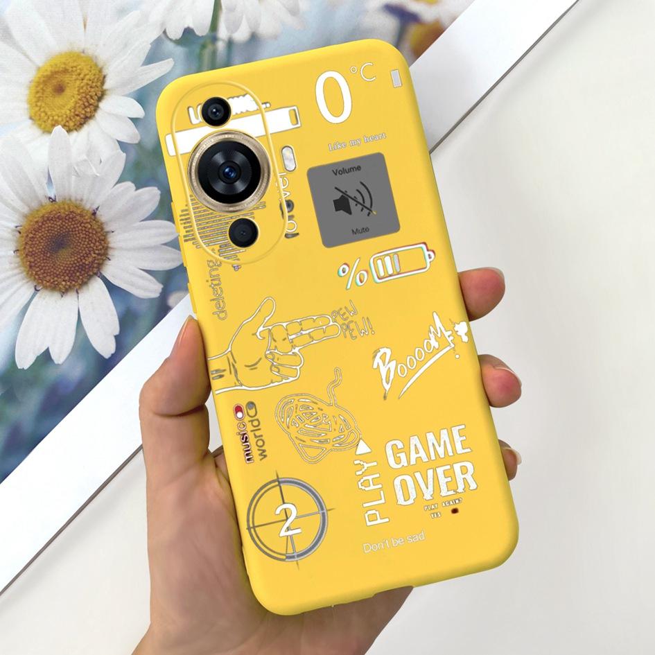 Чехол для Huawei Nova 11 Чехол для телефона Nova 11 Pro Крутой модный узор Мягкий силикон Fundas для Nova 11 Ultra Nova11 FOA-LX9 Чехол-кошелек