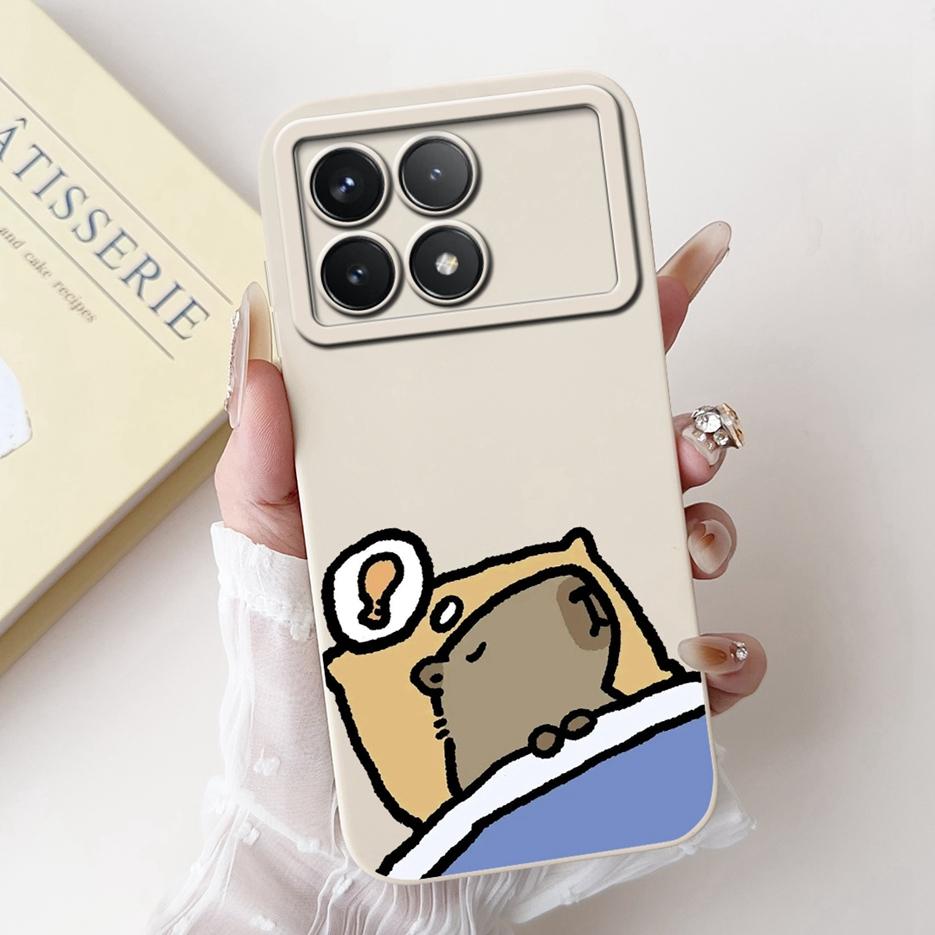 For Xiaomi Poco X6 Pro 5G Case Cute Panda Cartoon Cover Soft Silicone Phone Case For Xiaomi Poco X6 Neo PocoX6 Pro Fundas Bumper