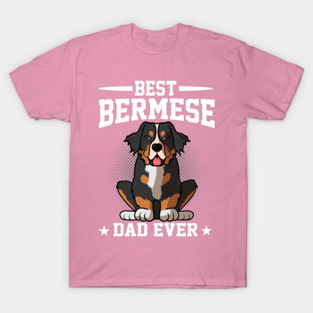 Футболка женская Лучшая Бернская горная собака Футболка с изображением папы собаки Владелец собаки Harajuku Принт Kawaii Футболка летняя с коротким рукавом женская футболка Топ-Ти