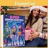 K-pop Охотники на демонов Адвент-календарь с акриловыми фигурками для рождественских подарков и украшения для вечеринки