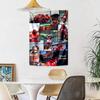 Marc Mrquez Custom Your Name Wall Decor Tapestry Art For Pet Memorial Birthdaywedding Party Backdrop Family Gift
