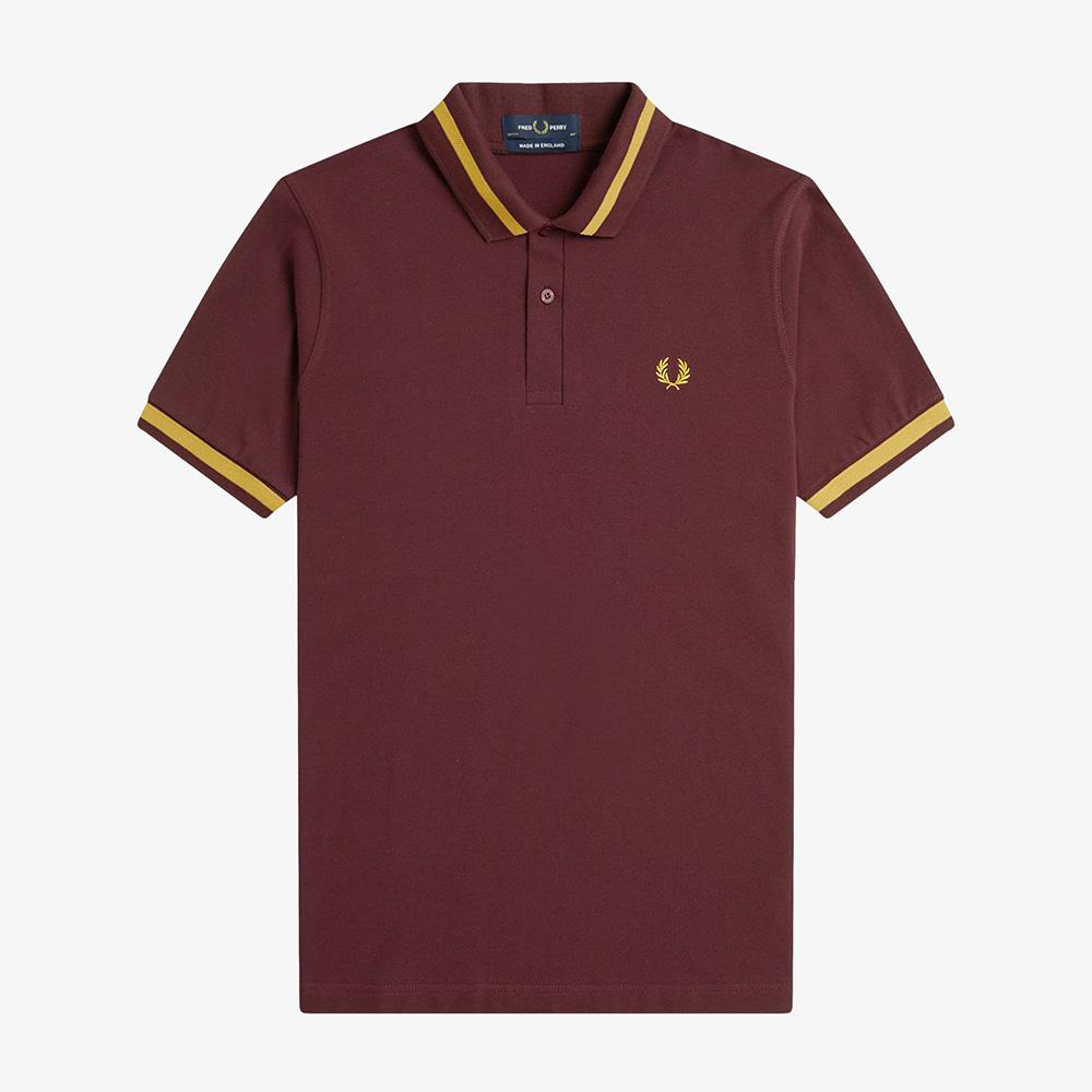 Fred Perry [M2] Однотонная рубашка Fred Perry - Оксфордский красный/Соты Afpm2510002-Y89