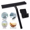 Shower Squeegee Cleaner For Glass Door Shower Wall Scraper With Silicone Holder Bathroom Mirror Wiper Scraper Glass Cleaning