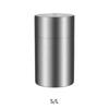Tea Tins Canister Stainless Steel Airtight Lid Coffee Jar Loose Tea Storage