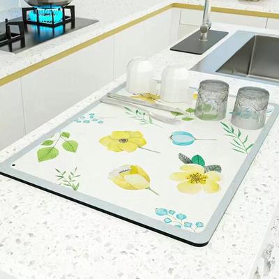 Кухонный коврик из диатомита Ru Han