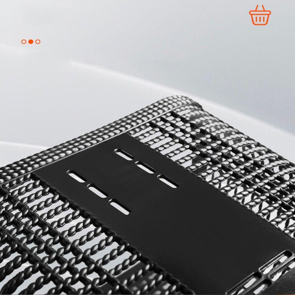 Hollow Scooter Handlebar Basket Plastic Bike Vegetable Basket Rear Cycling Accessories