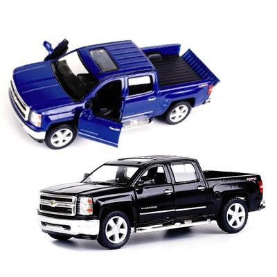 Kinsmart Chevrolet Silverado литье под давлением Случайные цвета доставка, популярные корейские игрушки, популярные корейские игрушки