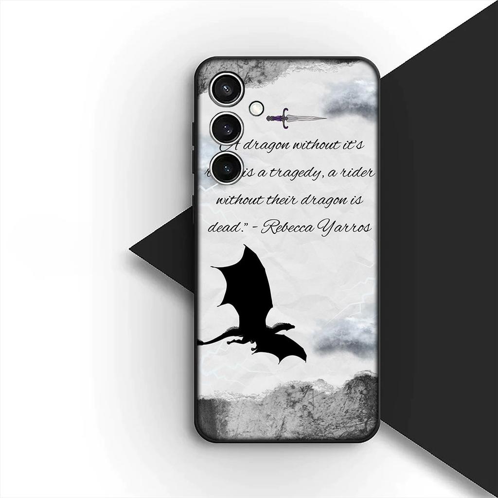 Fourth wing dragons Silicone Cover for Apple iPhone 16 14 15 Plus 11 Pro Max 16E ProMax + 15Plus 16+ 14+ Coque Phone Case