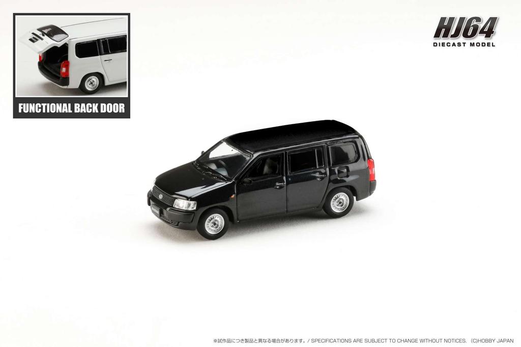 Toyota Probox GL Black Mica 1/64
